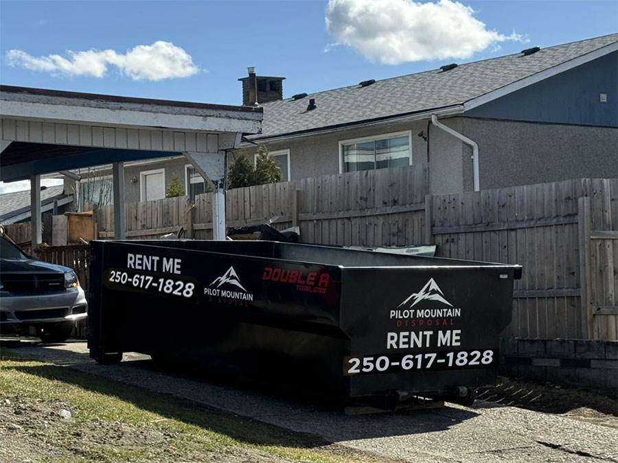 Roll-off dumpster bin rentals